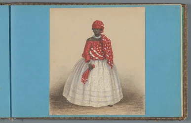 Žena v Surinamu, 1860