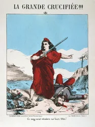 Alegorie republikánské Francie, 1871.