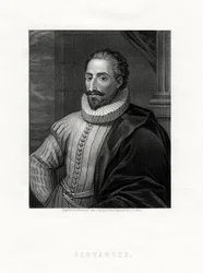 Miguel de Cervantes, španělský prozaik, básník a dramatik, 19. století