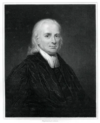 Christian Friedrich Schwarz, německý protestantský misionář v Indii, 1834.