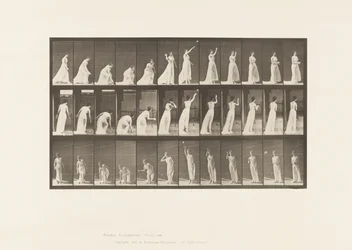 Talíř 305. Zvednutí míče a házení, 1885