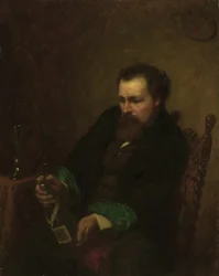 Autoportrét, 1863