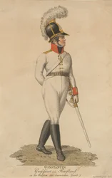 Portrét velkovévody Konstantina Pavloviče z Ruska 1779-1831, 1807