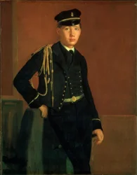 Achille de Gas a důstojník de Midshipman