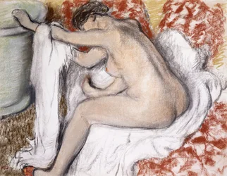 Po koupeli (Sušící se žena); La Sortie du Bain (Femme S