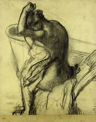 Po koupeli; Apres le Bain, 1899