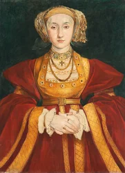 Anna z Cleves, po Hansi Holbeinovi mladším, kolem 1860-62