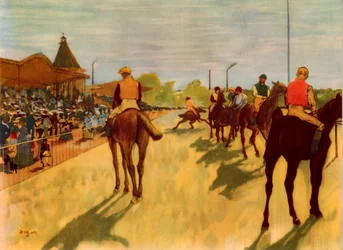 Na závodech, c1866-1868, 1937.