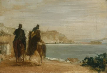 Výjezd k moři. Asi 1860