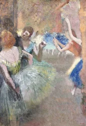 Baletní scéna, kolem roku 1885