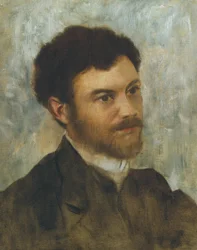 Degas - Portrét muže, asi 1868-1872, L 195