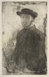 Edgar Degas: autoportrét