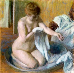Žena ve vaně, ca. 1883