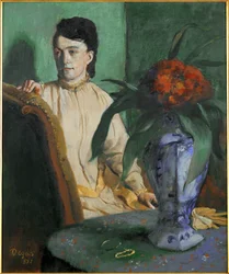 La femme a la potiche (olej na plátně)