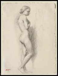 Stojící akt, c.1860-65