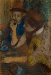 Klenoty, kolem roku 1887 (pastel na papíře)
