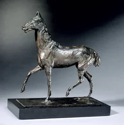Klusající kůň (bronz)