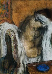 Žena Mytí; Femme a sa Toilette, kolem 1905-07