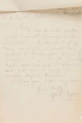 Dopis redaktorovi novinové soutěže, 1917