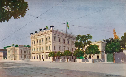 Palác Cattete - Oficiální rezidence prezidenta Brazílie, 1914