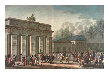 Vstup Francouzů do Berlína, 27. října 1806, c1850