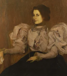 Portrét Madame Besnard, kolem roku 1896 (olej na plátně)