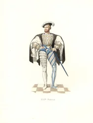 Claude Lotrinský, první vévoda z Guise (1496-1550).