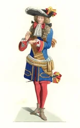 francouzský královský důstojník