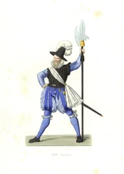 Heinrich Schmid, švýcarský halapartník