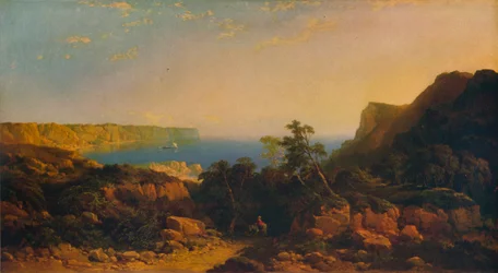 Z Mulgrave Woods, poblíž Whitby, 1860