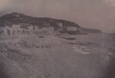 Les Ponchettes v Nice, asi 1855 (foto)