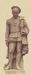 ["Pilon", socha od Louise Desprez, výzdoba Louvru, Paříž]
