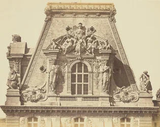 [Střecha pavilonu Turgot, Louvre, Paříž]