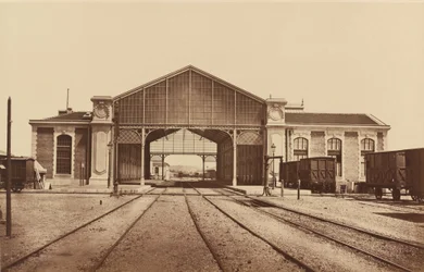 Toulon, Gare Toulon, Train Station, 1861 nebo později.