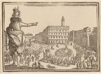 Piazza della Signoria, Florencie