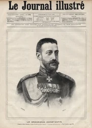 Portrét velkovévody Konstantina Nikolajeviče Ruska (velkovévoda Konstantina Nikolajeviče Ruska nebo Konstantin Nikolajevič Romanov
