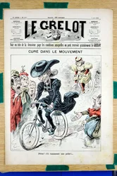 Obálka „“ Le Grelot “, číslo 1269, Satirique en Colours