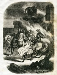 Ilustrace k Ivanhoe (lept)