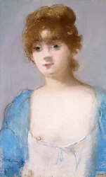 Dívka v županu, 1882
