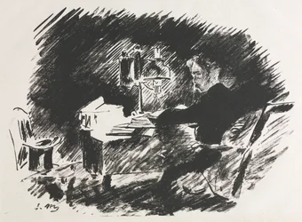 Ilustrace k filmu Havran od Edgara Allana Poea.