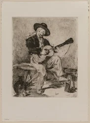 Le Guitarrero, 1861.