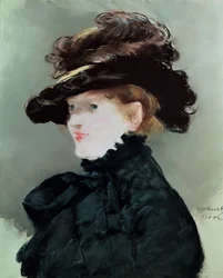 Portrét Mery Laurent (1849-1900) 1882 (pastel na papíře)