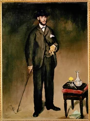 Portrét Theodora Dureta ... (malba na plátně)