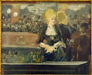 Studujte bar ve Folies-Bergère