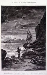 Vezmi ho dolů, Pane, do rukou sklíčených! v “Les Enfants du Capitaine Grant”” od Julese Verna