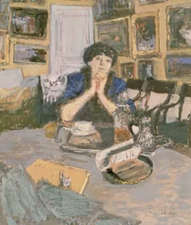 Madame Hessel s šátkem, 1911