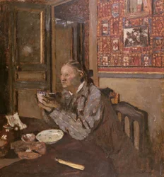 Madame Vuillard s miskou, 1898