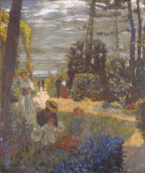 Terasa ve Vasouy, zahrada, 1901