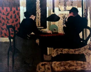 Women by Lamplight, 1892