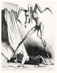 Ilustrace pro Zamilovaný ďábel, 1845